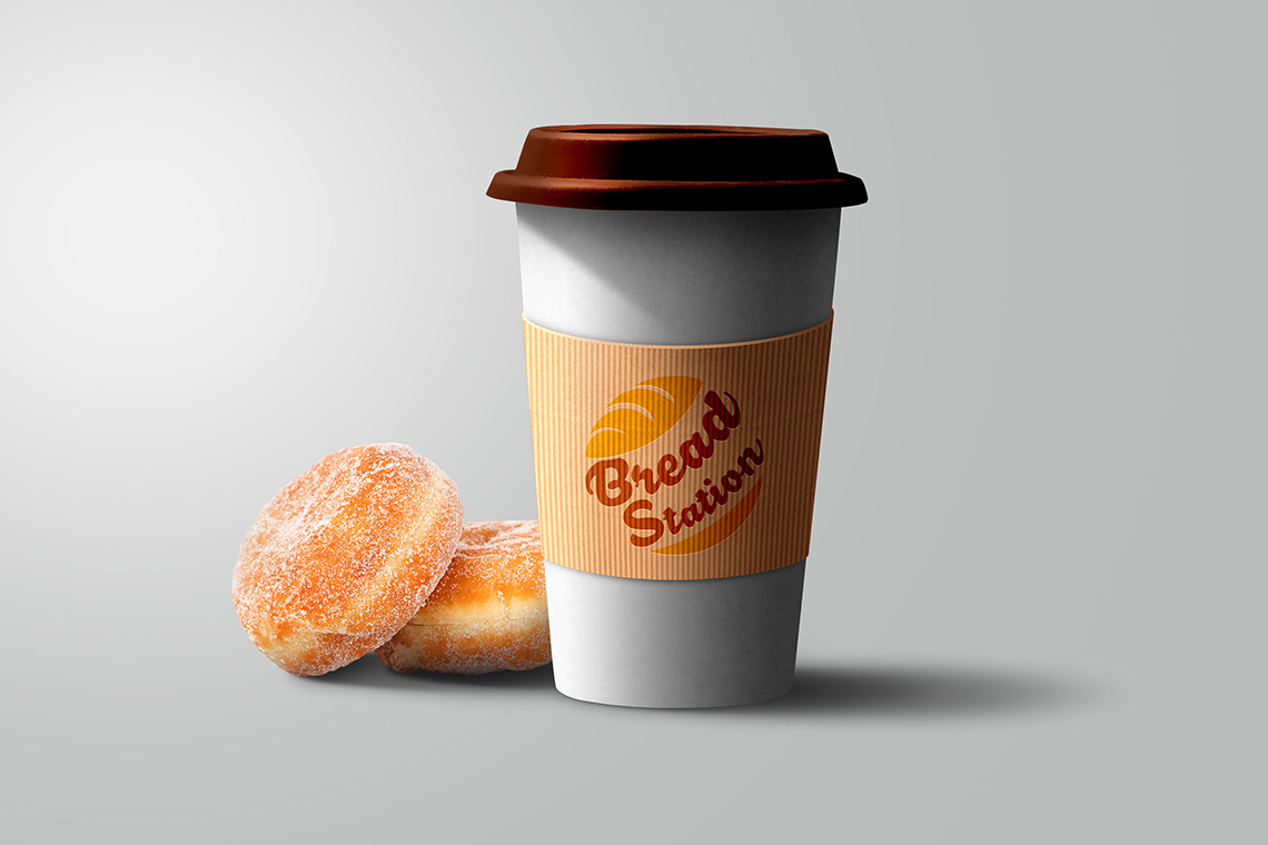 Bread Station - Thiết kế bộ nhận diện thương hiệu cửa hàng ăn nhanh Bread Station